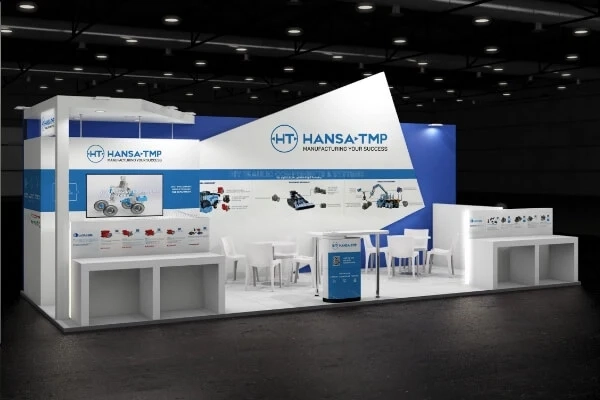 Progettazione grafica stand per fiera
